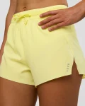 Sale LSKD Accelerate 3" High-Rise Running Short Yellow Fizz
