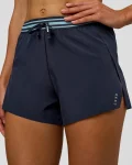 New LSKD Accelerate 3" High-Rise Running Short Future Navy Baltic Sea