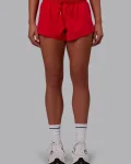 Fashion LSKD Accelerate 3" Mid-Rise Running Short Scarlet
