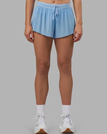 Best LSKD Accelerate 3" Pleated Mid-Rise Running Short Open Air