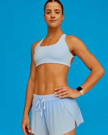 Best LSKD Accelerate 3" Pleated Mid-Rise Running Short Open Air