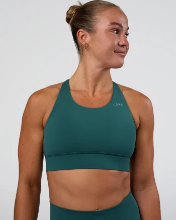 Sale LSKD Accelerate Sports Bra Transformative Teal