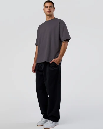 Sale LSKD AfterDark ZeroCrease Oversized Tee Dark Storm