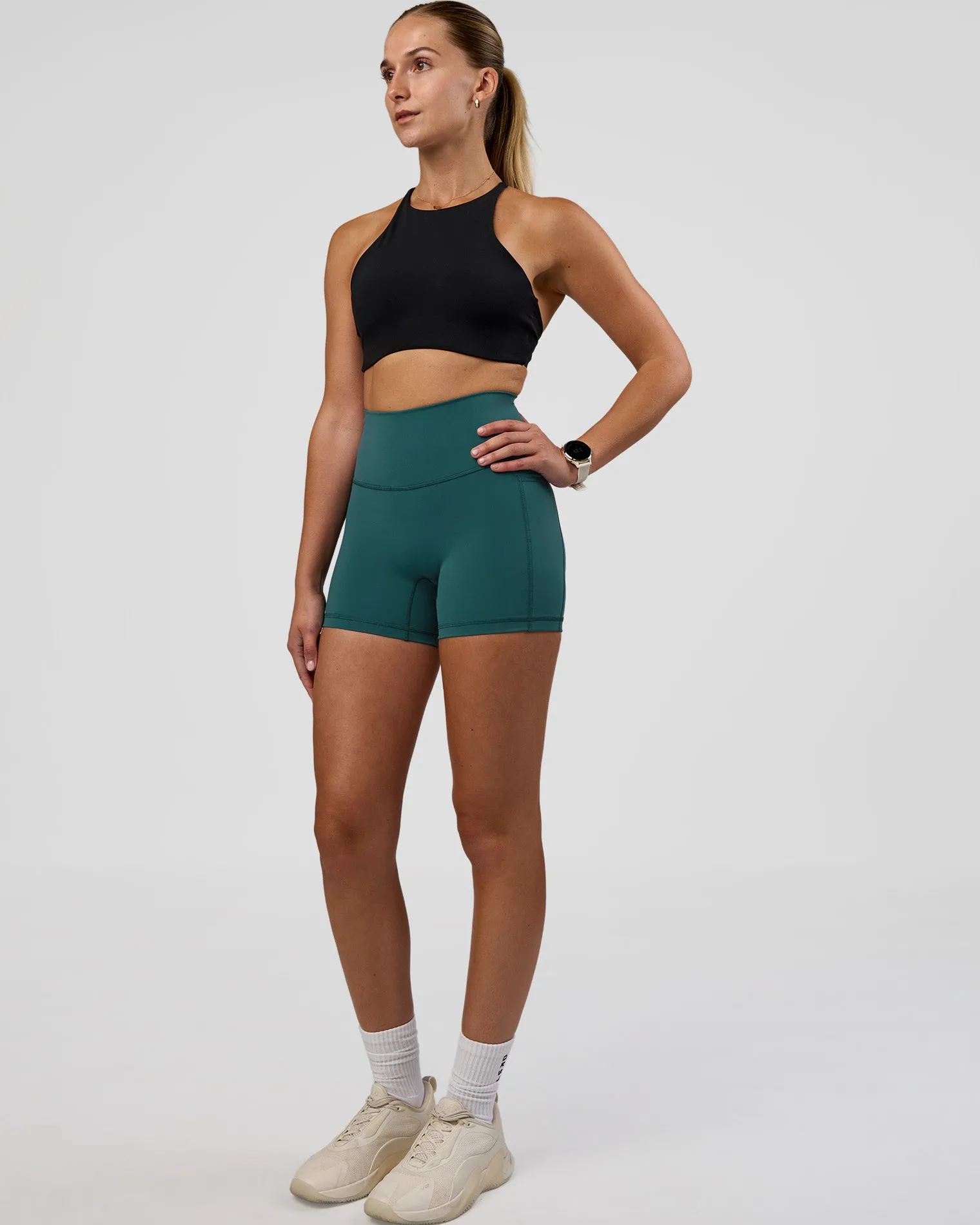 amrap-high-neck-sports-bra-JhyitIEd-2.webp Clearance LSKD AMRAP High Neck Sports Bra Black