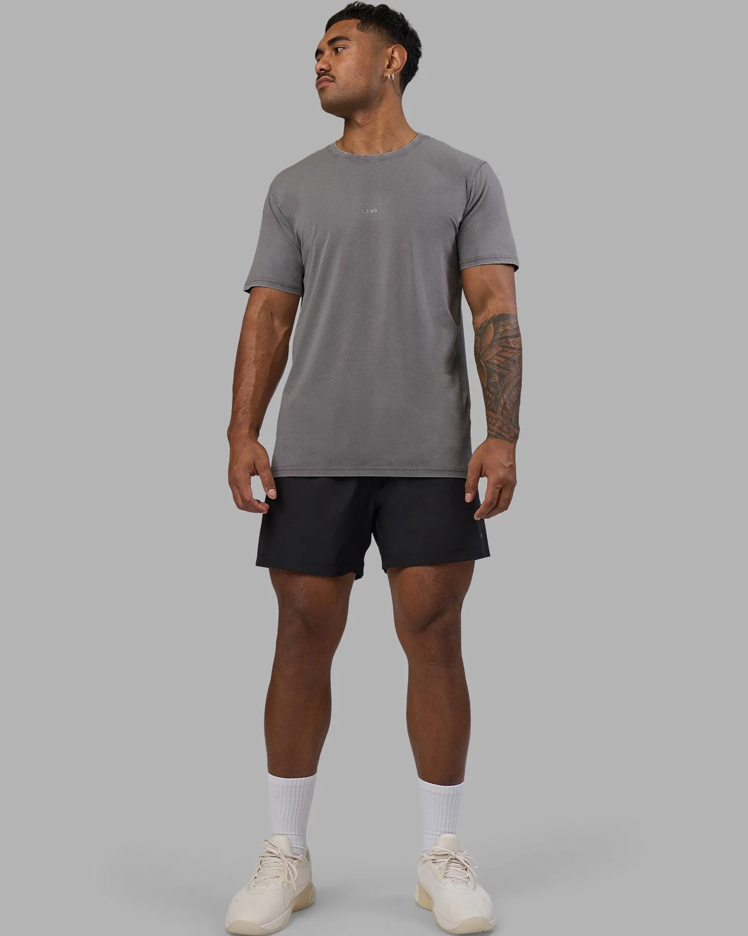 base-flxcotton-tee-Eyannfkp-3.webp Sale LSKD Base FLXCotton Tee Storm Front Washed