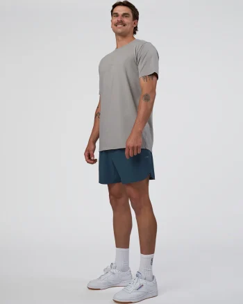 Discount LSKD Base FLXCotton Tee Alloy Washed