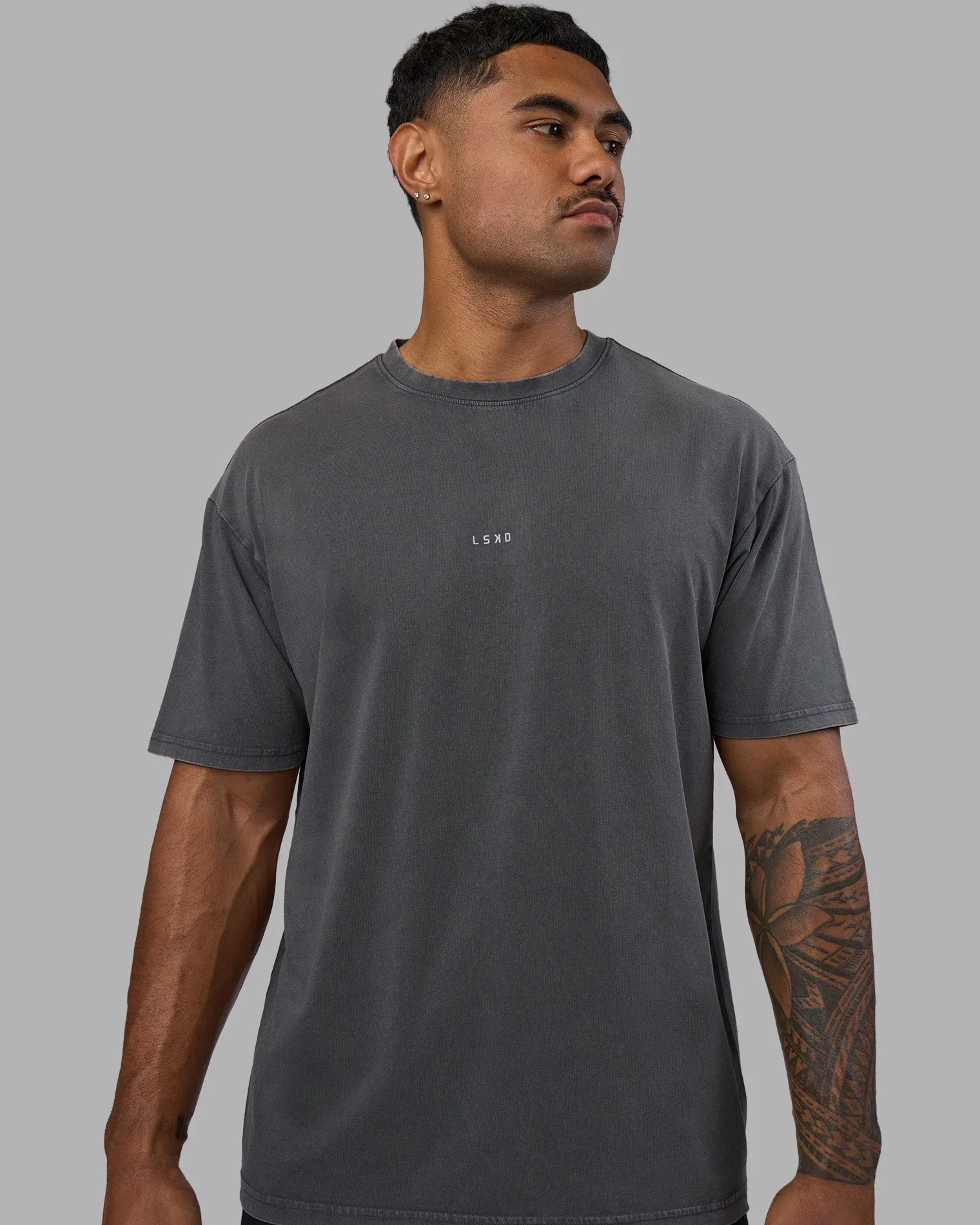 base-flxcotton-tee-oversized-FqebuKsH-0.webp Discount LSKD Base FLXCotton Tee Oversized Dark Storm Washed