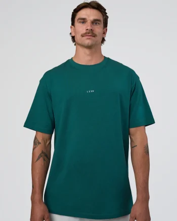 Discount LSKD Base FLXCotton Tee Oversized Transformative Teal