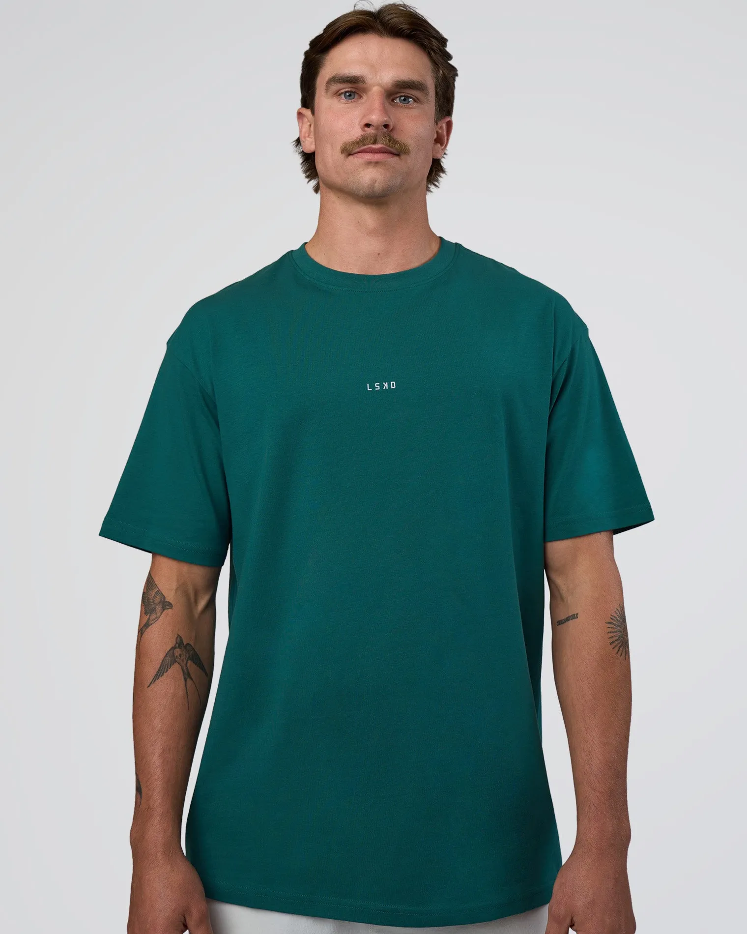 base-flxcotton-tee-oversized-HPSLflVk-0.webp Discount LSKD Base FLXCotton Tee Oversized Transformative Teal