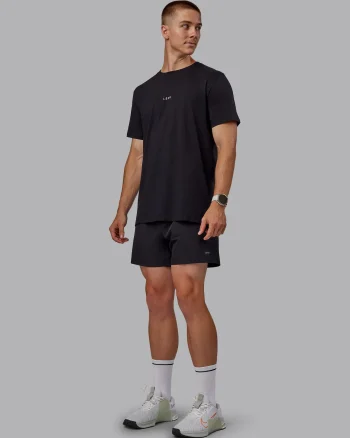 New LSKD Base FLXCotton Tee Black