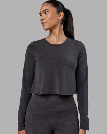 New LSKD Breeze Long Sleeve Training Tee Black