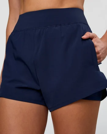 Best LSKD Challenger 3" Lined Performance Shorts Future Navy