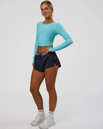 Discount LSKD Clarity Long Sleeve Tee Baltic Sea