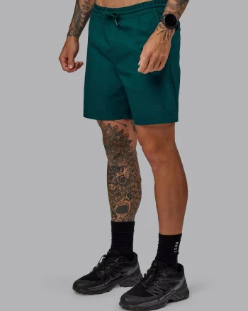 New LSKD Daily 7" Shorts Dark Moss