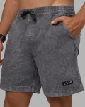 Discount LSKD Daily 7" Shorts Pigment Dark Storm
