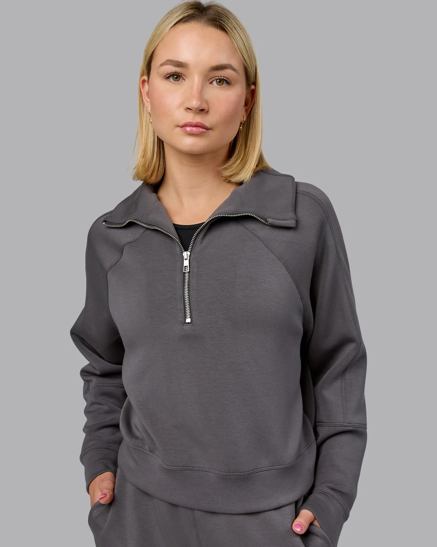 elevate-softtouch-12-zip-sweat-QTlfDrPQ-0.webp Sale LSKD Elevate SoftTouch 1/2 Zip Sweater Asphalt