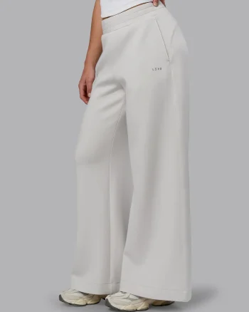 Sale LSKD Elevate SoftTouch Wide Leg Pants Clay Clay
