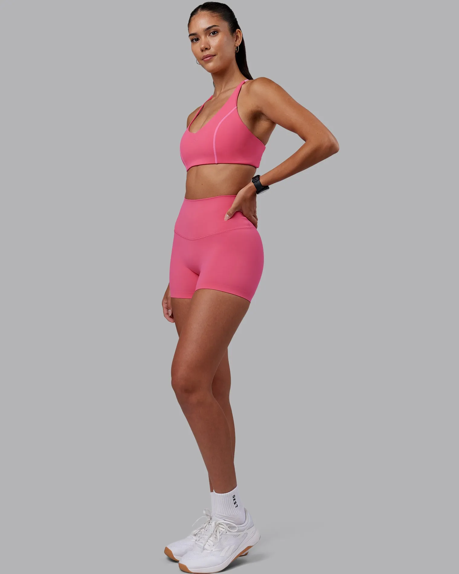 elixir-high-rise-4quot-short-ZPhWPwHI-2.webp Clearance LSKD Elixir High-Rise 4" Short Hot Pink