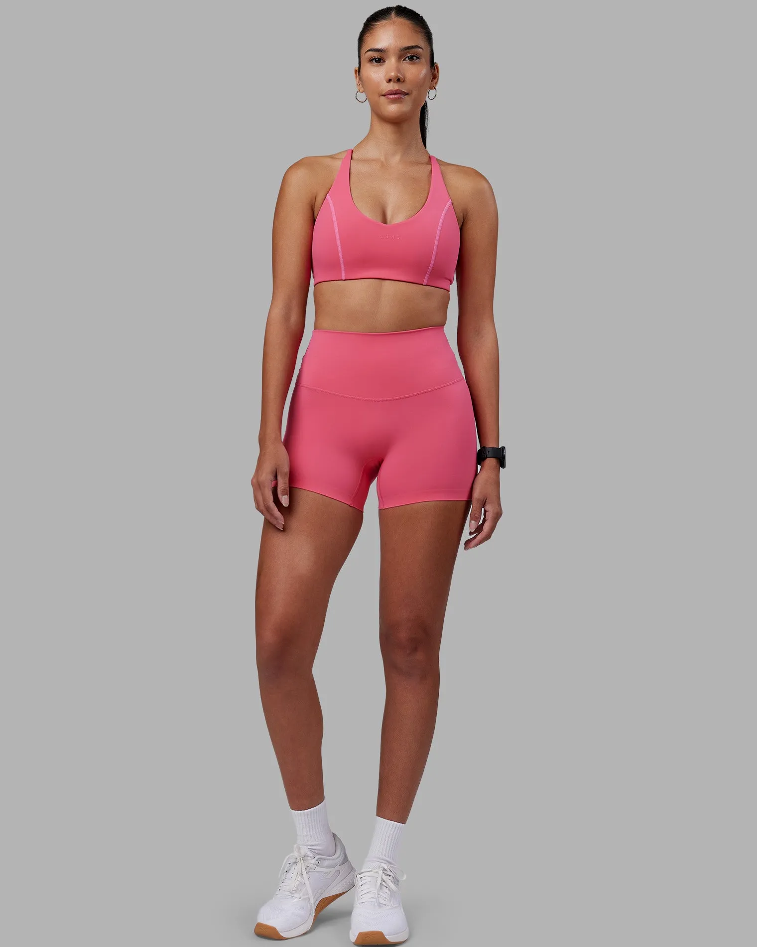 elixir-high-rise-4quot-short-ZPhWPwHI-4.webp Clearance LSKD Elixir High-Rise 4" Short Hot Pink
