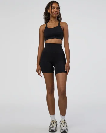 Discount LSKD Elixir Ultra High-Rise 6" Short Pockets Black