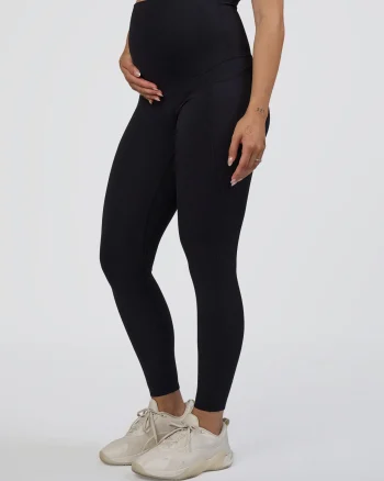 Fashion LSKD Elixir Ultra High-Rise Maternity Full Length Legging Pockets Black