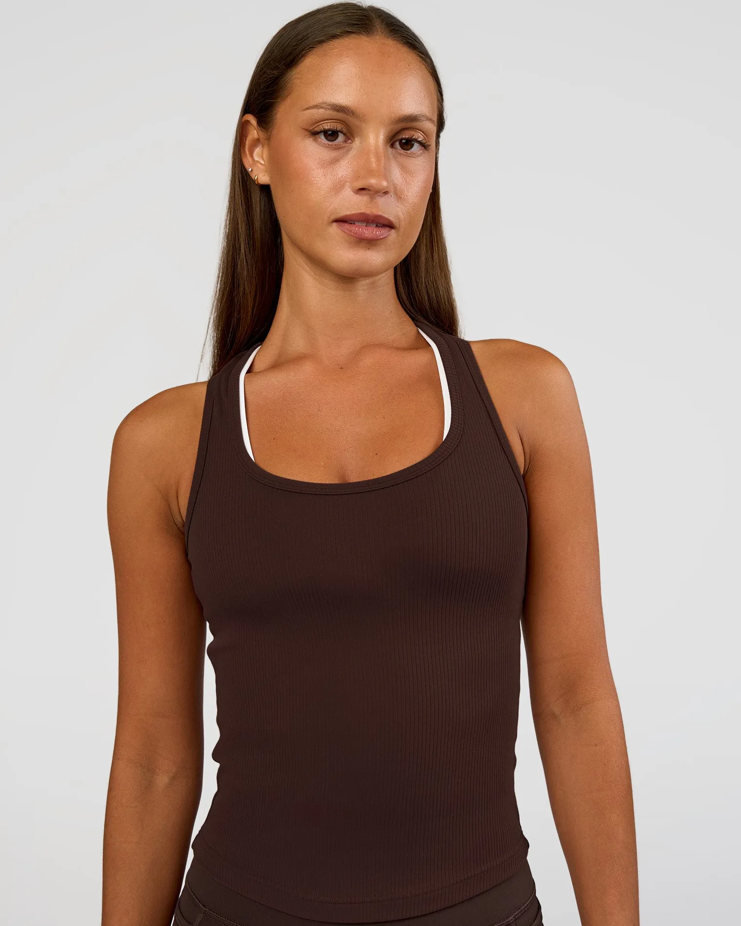 flow-rib-scoop-neck-tank-GtlgucSI-0.webp Sale LSKD Flow Rib Scoop Neck Tank Hot Chocolate