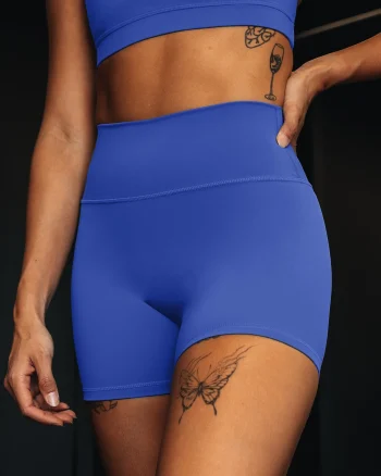 Clearance LSKD Fusion Ultra High-Rise 4" Short Power Cobalt