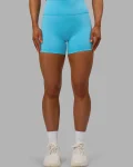 Best LSKD Fusion Ultra High-Rise 4" Short Blue Atoll