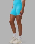 Clearance LSKD Fusion Ultra High-Rise 6" Short Blue Atoll