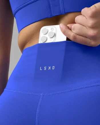 New LSKD Fusion Ultra High-Rise 7/8 Legging Power Cobalt