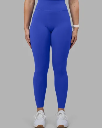 Hot LSKD Fusion Ultra High-Rise Full Length Legging Power Cobalt