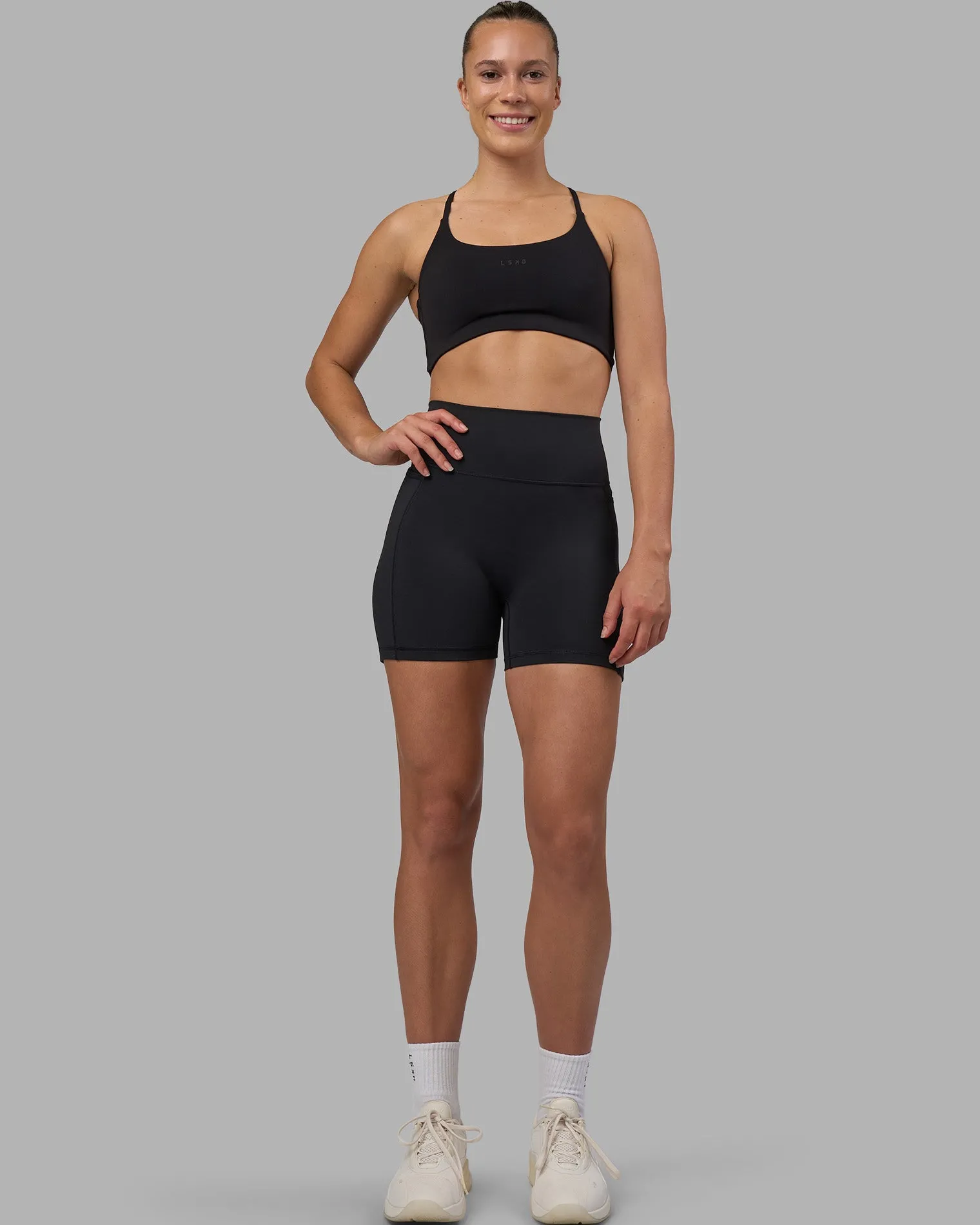 fusion-v-contour-ultra-high-ri-jEBCzzlL-4.webp Sale LSKD Fusion V-Contour Ultra High-Rise 4” Short Pockets Black