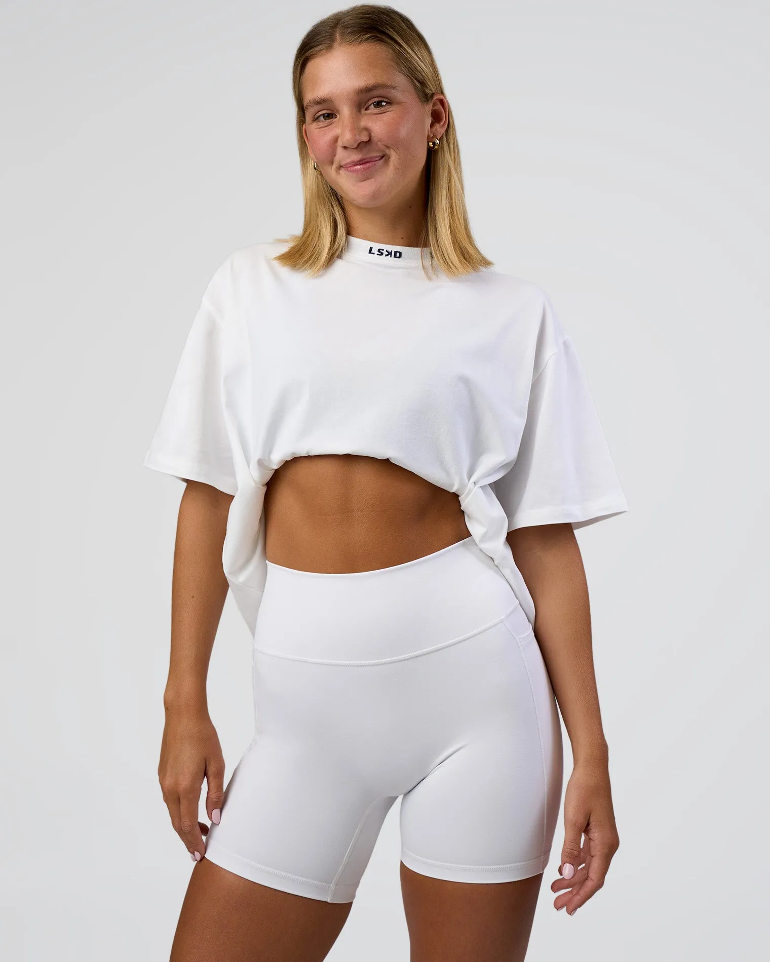 go-to-flxcotton-oversized-devi-lGsDauHD-4.webp Sale LSKD Go-To FLXCotton Oversized Deviation Tee White Future Navy