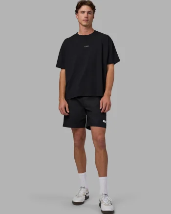 Best LSKD Go-To FLXCotton Oversized Tee Black White