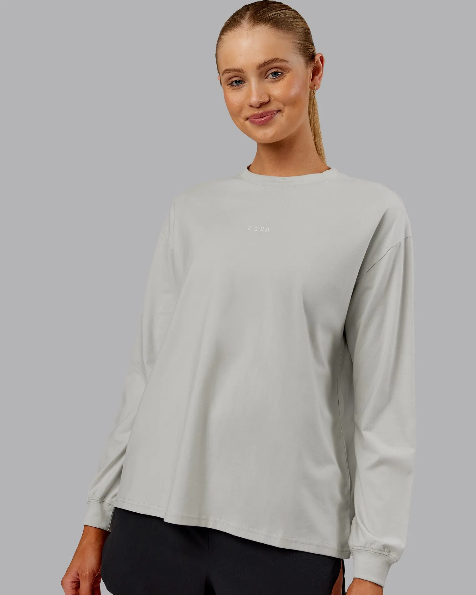 go-to-long-sleeve-flxcotton-ov-nYXRvdKi-3.webp Fashion LSKD Go-To Long Sleeve FLXCotton Oversized Tee Digital Mist White