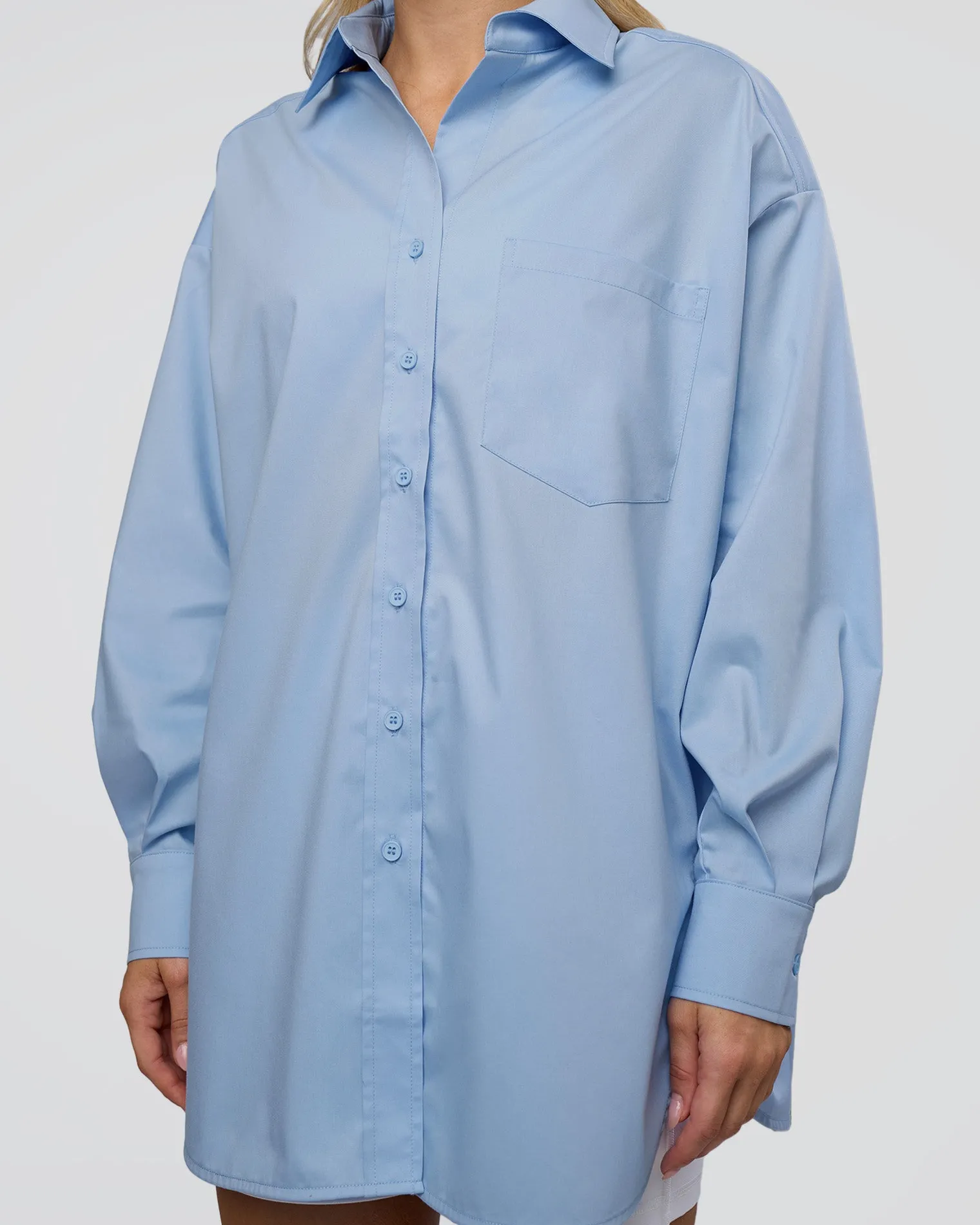 go-to-oversized-shirt-RMJTifrx-5.webp Hot LSKD Go-To Oversized Shirt Poplin Blue