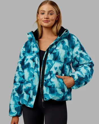 New LSKD Go-To Puffer Jacket Dazed Print
