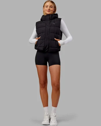 Online LSKD Go-To Puffer Vest Black