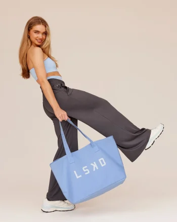 Clearance LSKD Hold It All Canvas Tote Open Air