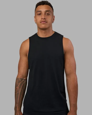 Hot LSKD Mens AeroFLX+ Seamless Muscle Tank Black Marl