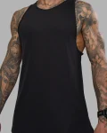 Clearance LSKD Mens Pace Running Tank Black