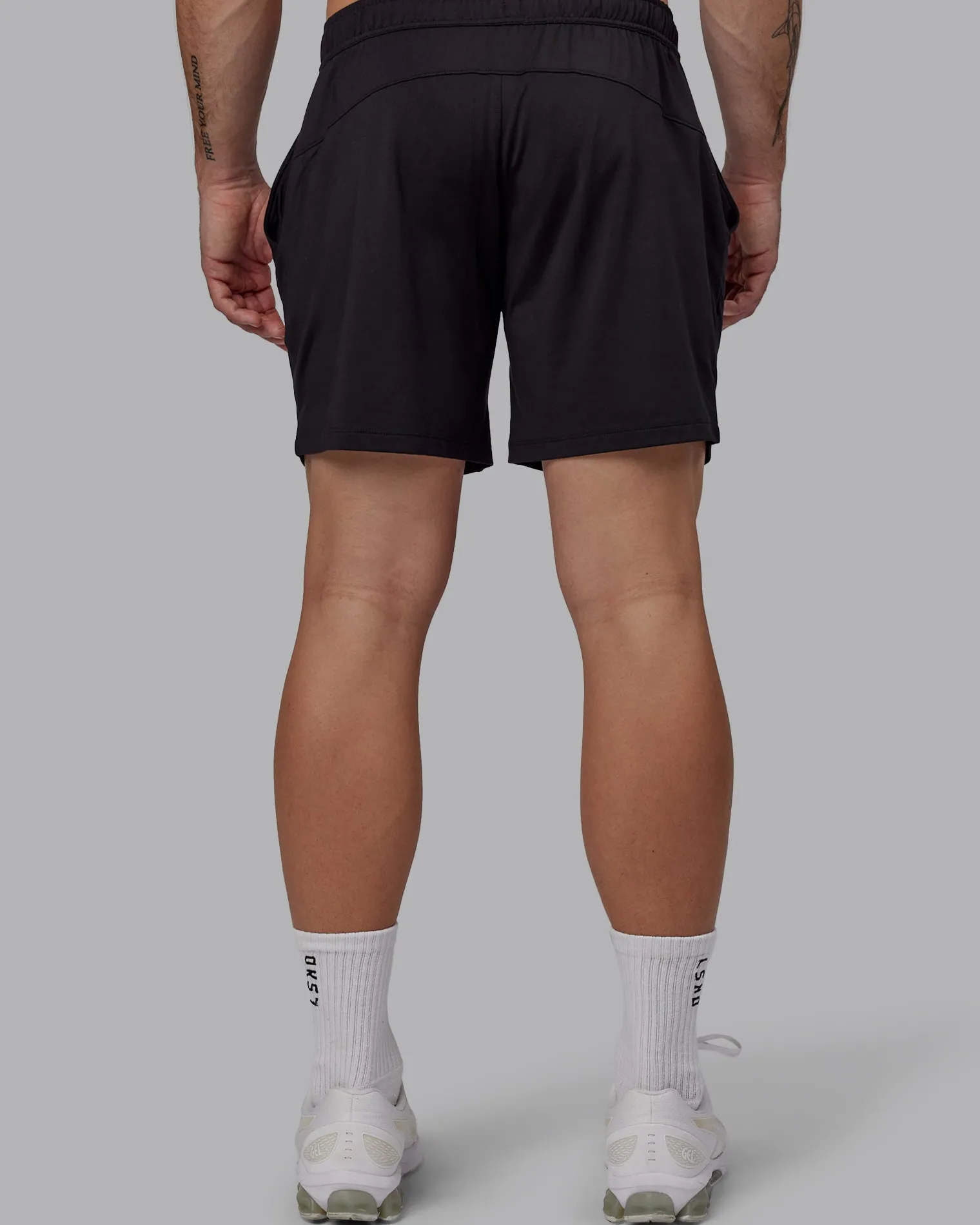 mens-restore-cloudflx-shorts-TMjyyeIw-4.webp Outlet LSKD Mens Restore CloudFLX Shorts Black