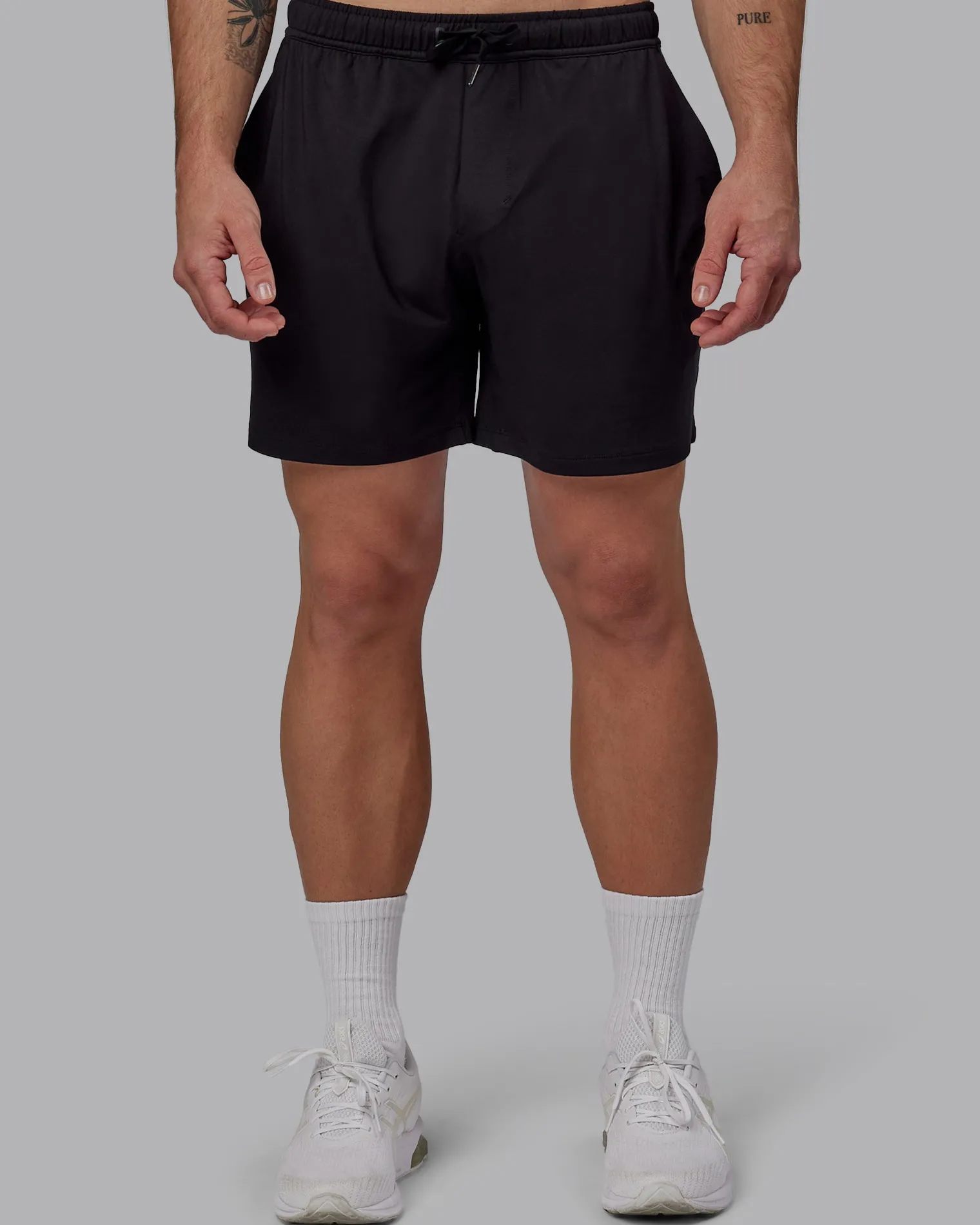 mens-restore-cloudflx-shorts-TMjyyeIw-6.webp Outlet LSKD Mens Restore CloudFLX Shorts Black
