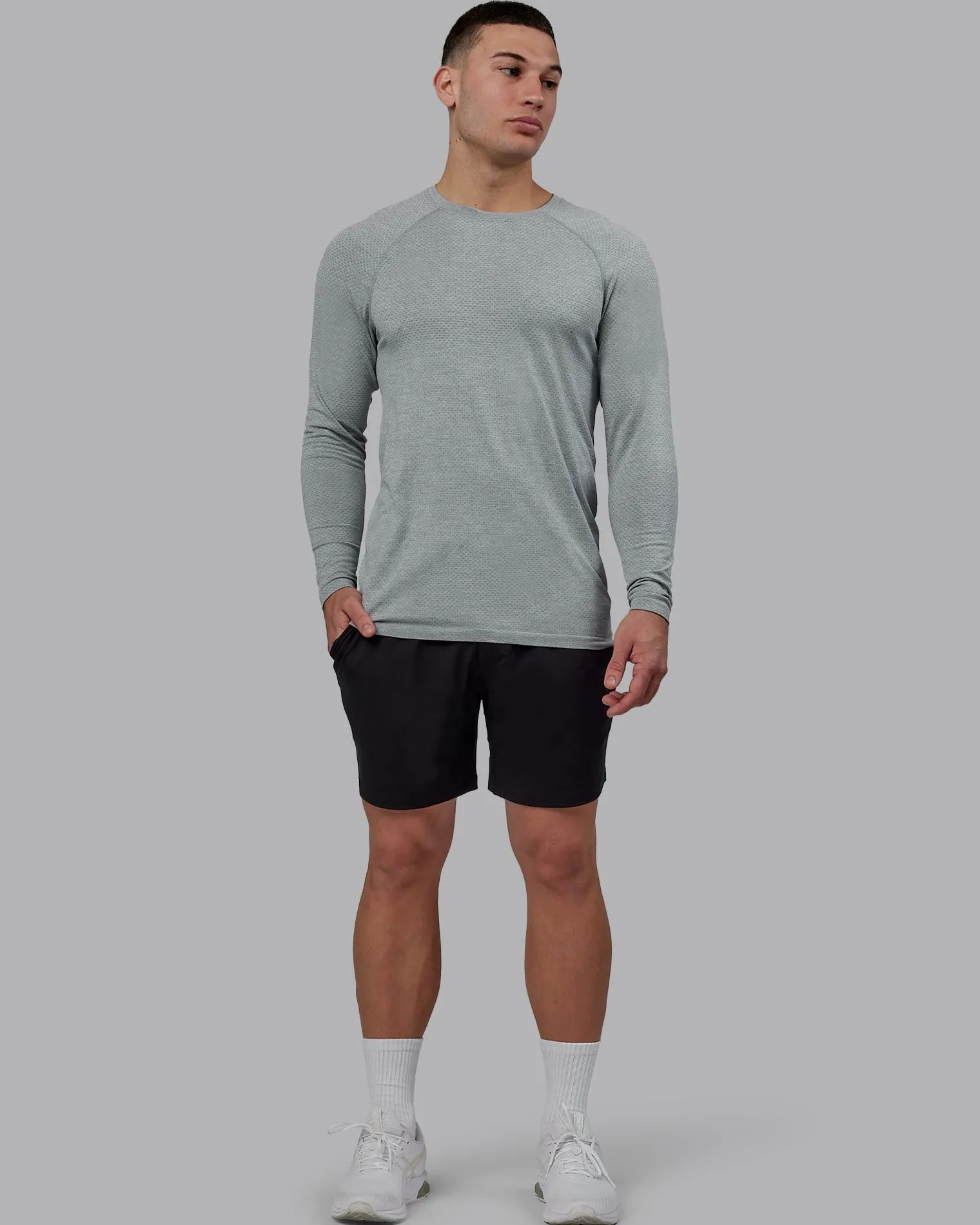 mens-restore-cloudflx-shorts-TMjyyeIw-7.webp Outlet LSKD Mens Restore CloudFLX Shorts Black
