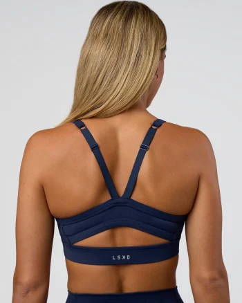 Outlet LSKD Momentum Sports Bra Future Navy
