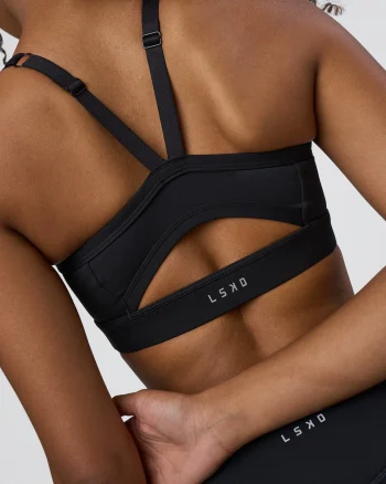 Online LSKD Momentum Sports Bra D/DD/E Black