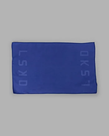 Online LSKD Perform Microfibre Lightweight Towel Small Power Cobalt