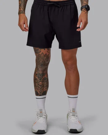 Discount LSKD Rep 5" Lined Performance Shorts Black