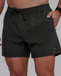 Hot LSKD Rep 5" Performance Shorts Pirate Black