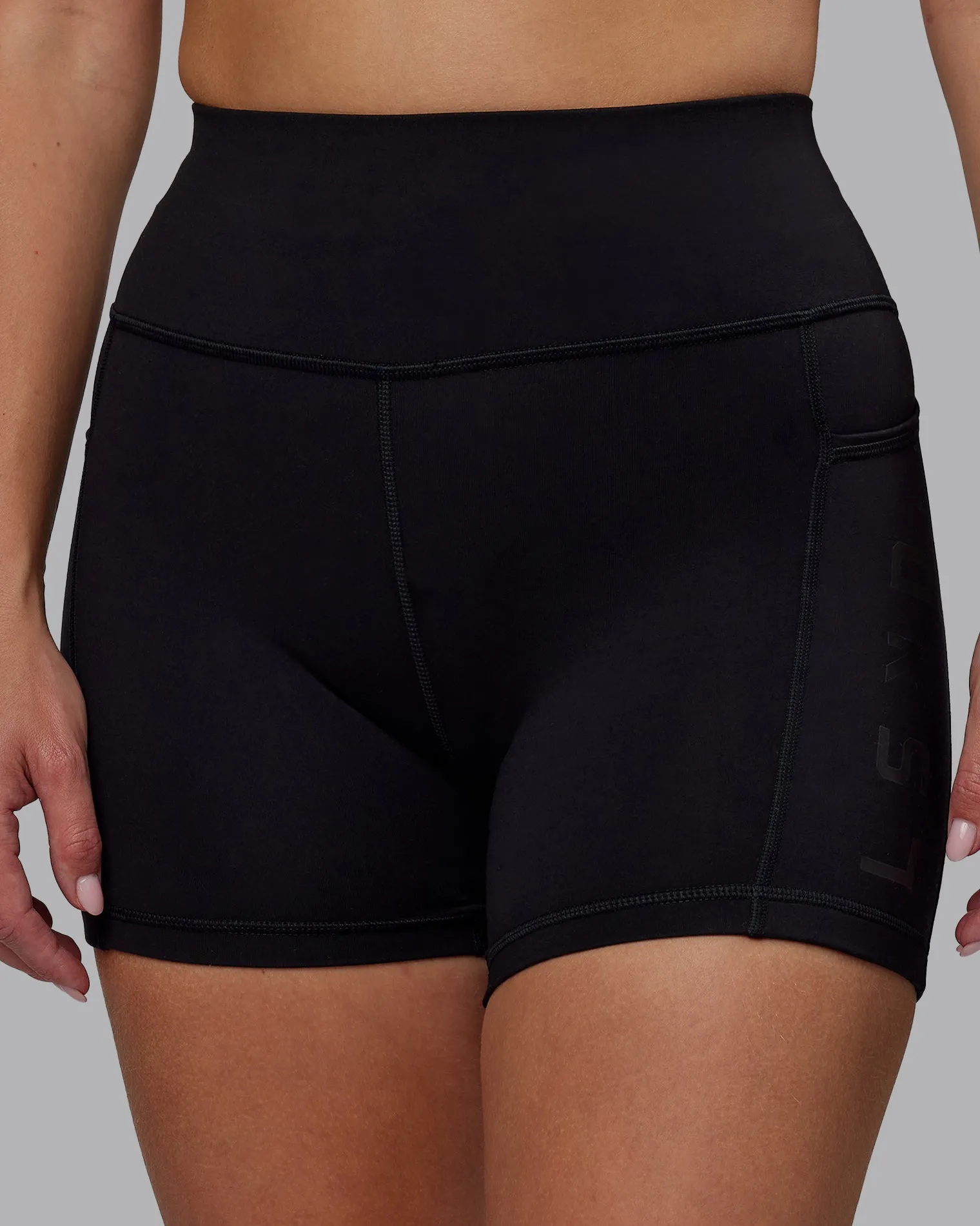 rep-ultra-high-rise-4quot-mini-MTUCrNRW-5.webp Clearance LSKD Rep Ultra High-Rise 4" Mini Bike Short Pockets Black Black